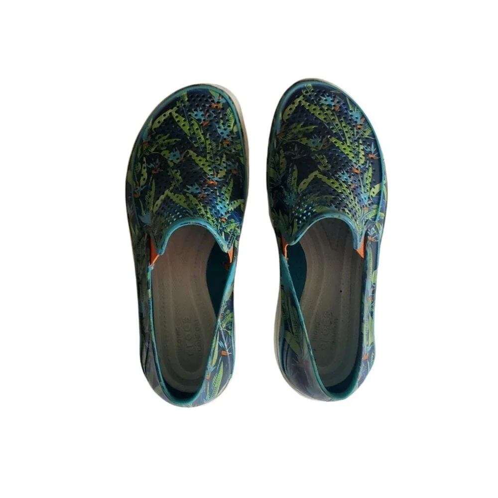 Crocs Citilane Roka Graphic Slip On shoes boys Size J1